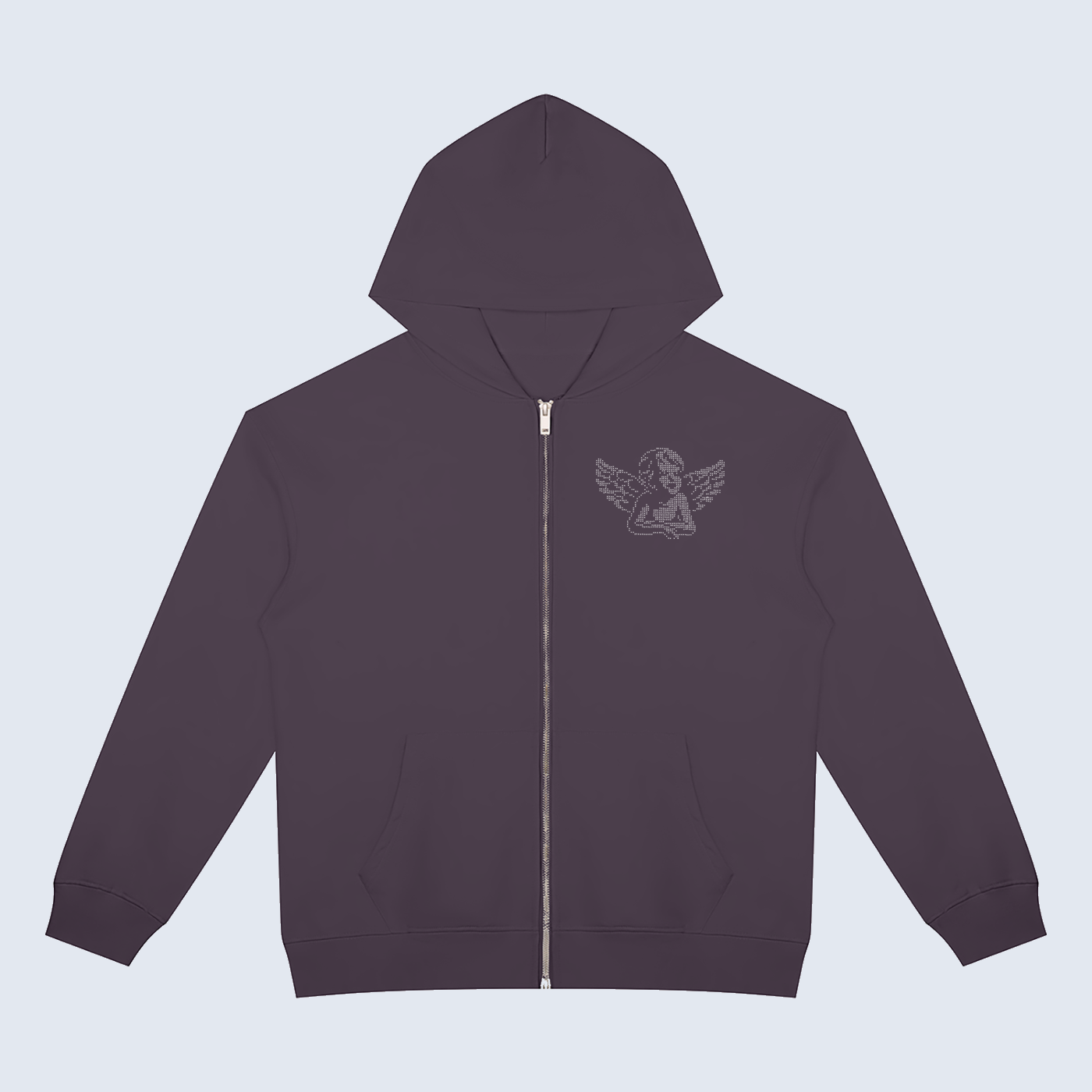 MIRA Angel Zip Hoodie